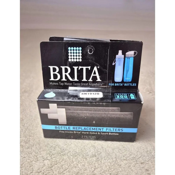 3 Brita Water Bottle Replacement Filters 2 pack BB06 Hard-Sided & Sport Bottles - Picture 2 of 6